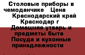 Столовые приборы в чемоданчике › Цена ­ 6 000 - Краснодарский край, Краснодар г. Домашняя утварь и предметы быта » Посуда и кухонные принадлежности   